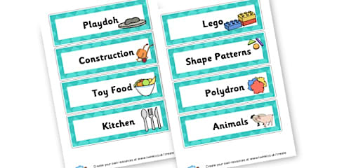 Boxes Labels