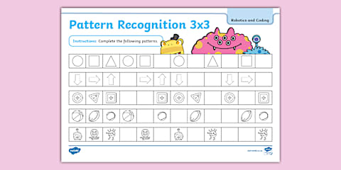 Grade 1 - Robotics and Coding - Term 1 - Coding: Pattern Recognition ...