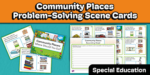 Left and Right Drawing Worksheet for Special Education