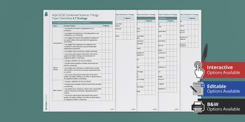 Trilogy Checklist.pdf AQA GCSE Combined Science: Trilogy Topic Checklists - 6.2 Electricity