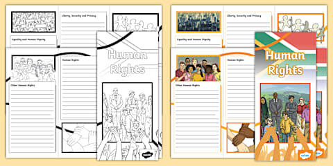 Human Rights Color Plate Human Rights Leaders Coloring Pages | Universal Human Rights Month ...