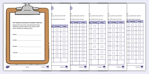 Gr 1 - 5 SID Communication Skills - Baseline Assessment Rubric (CAPS ...