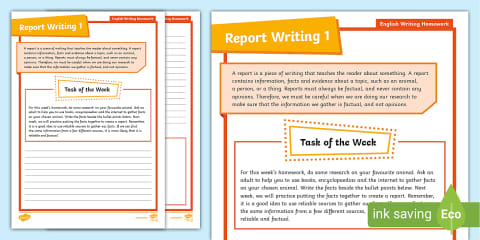 Senior Phase - English - How to Write a Report - Guide (CAPS Aligned)