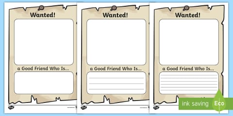 Free Wanted Poster Template - Primary Resources - Twinkl