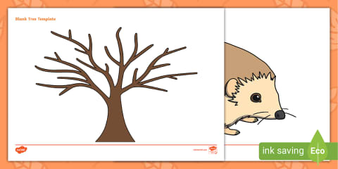 Autumn Tree Finger Painting Activity