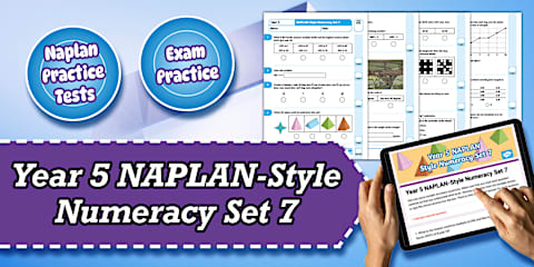 NAPLAN-Style Numeracy Example Tests - Set 3 Year 5 Numeracy Sample Exam ...