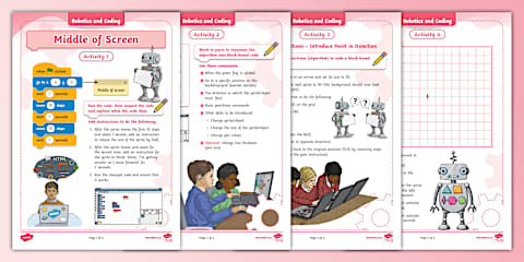 Grade 4 Robotics and Coding Term 4 - Week-By-week Planning