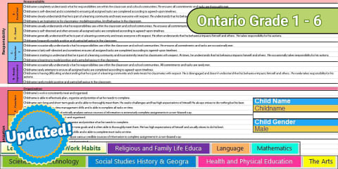 EQAO Grade 6 Math and Literacy Practice Pack