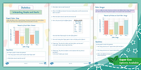 Statistics: Varied Graph and Chart Activities (Ages 8 - 9)