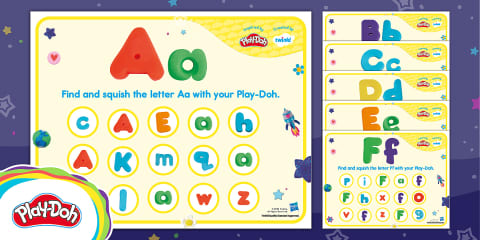 Play-Doh: Fine Motor Skills Task Cards