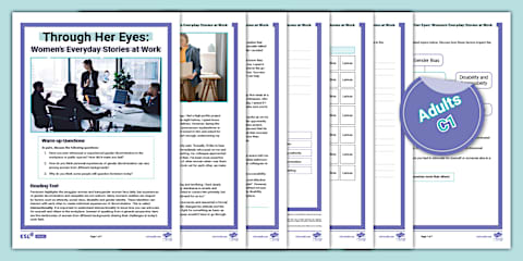 ESL Body Parts Activities for Adults: Resource Pack