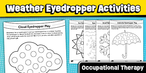 Transportation Eyedropper Activities for Fine Motor Skills ...
