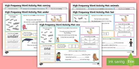 Next 200 High Frequency Words Activity Book