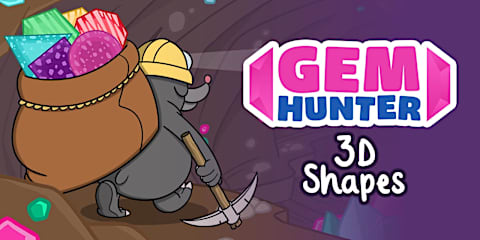 EYFS 2D Shape Monster Interactive Game