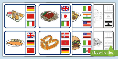 Food from Around the World Lesson Pack