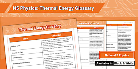 National 5 Physics Assignment: Checklist