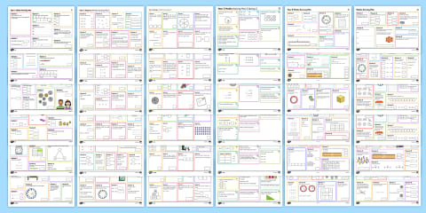 Year 3 Maths Activity Mats Bumper Planning Pack