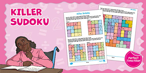 Sudoku 9 x 9 Worksheet