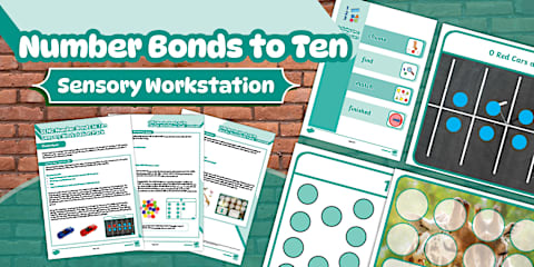 Send Number Work SEND Handwriting Sensory Workstation