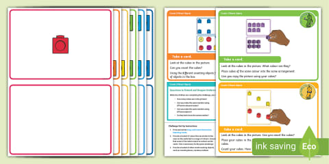 EYFS Maths Counting Chilli Challenges: Pick a Number