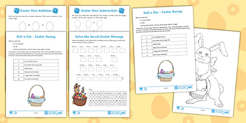 Easter-Themed Maths Activity Booklet