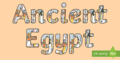 Ancient Egypt Display Banner