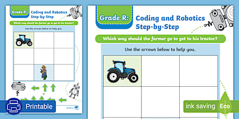 Grade R Coding and Robotics Term 1 - Coding - Pattern Recognition ...