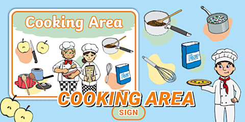 Cooking Display Poster