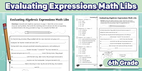 Sixth Grade Ratios Vocabulary Matching and Word Search