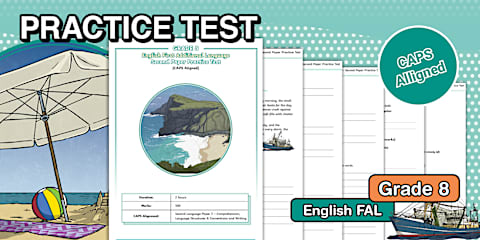 Grade 8 English First Additional Language Comprehension and Language ...