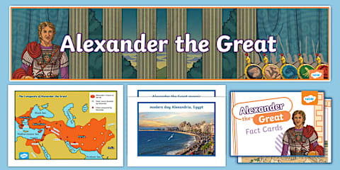 Alexander the Great Biography Worksheet for 3rd-5th Grade