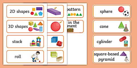 EYFS 3D Shapes Continuous Provision Planning Ideas