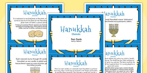 Hanukkah Facts Posters
