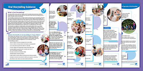 Approaches to Oral Storytelling in the Early Years