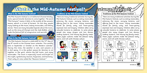 Chinese Moon Festival / Mid-Autumn Festival Resource Pack