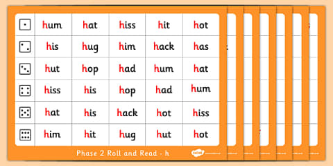 Phase 2 Letter Progression Set 3 g o c k Phoneme Roll and Read Mat Pack