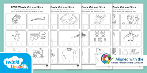 Linguistic Phonics Stage 2 CCVC Activity Sheet