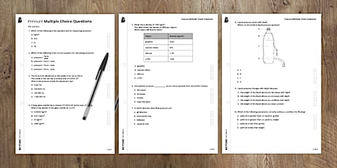 KS3 Motion and Pressure Revision Pack