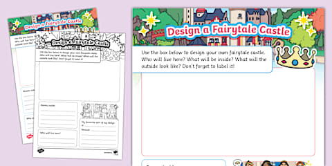 Design Your Own Castle Worksheet