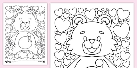 My First Teddy Bear Colouring Pack