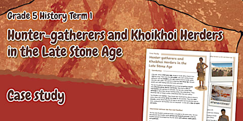 Grade 5 History - Design a Stone Age Outfit - Worksheet (CAPS Aligned)