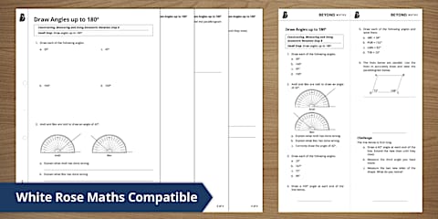 Drawing Degrees Worksheet.pdf Draw and Measure Angles from 180° to 360°