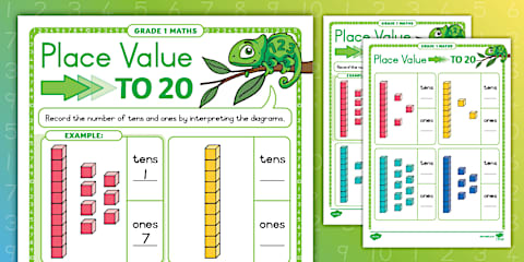 Year 1 Number and Place Value Maths Mats Toolkit