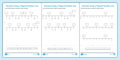 Reading Decimals on the Number Line Activity