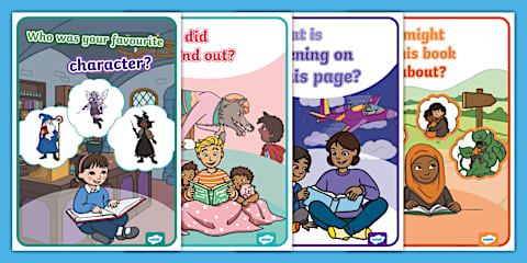Reading Comprehension Question Cards