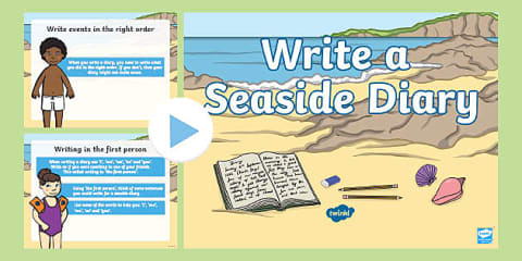 Ks1 Diary Raft A Monster Surprise: Diary Writing PowerPoint and Activity Pack