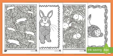NAPLAN - Mini Mindfulness Colouring Sheets
