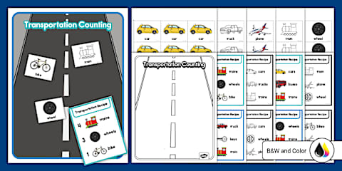 Grade R Transportation Activity Mat