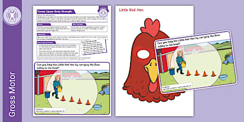 EYFS The Little Red Hen Adult Input Planning and Resource Pack (Reception)