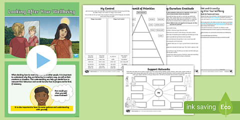 Positive Mental Health and Wellbeing KS2 Resource Pack
